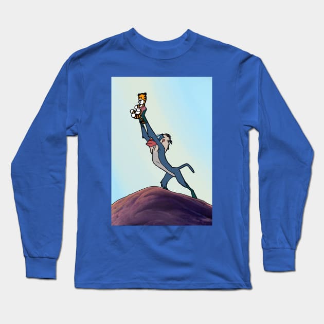 The Hobbes King Long Sleeve T-Shirt by HBogart